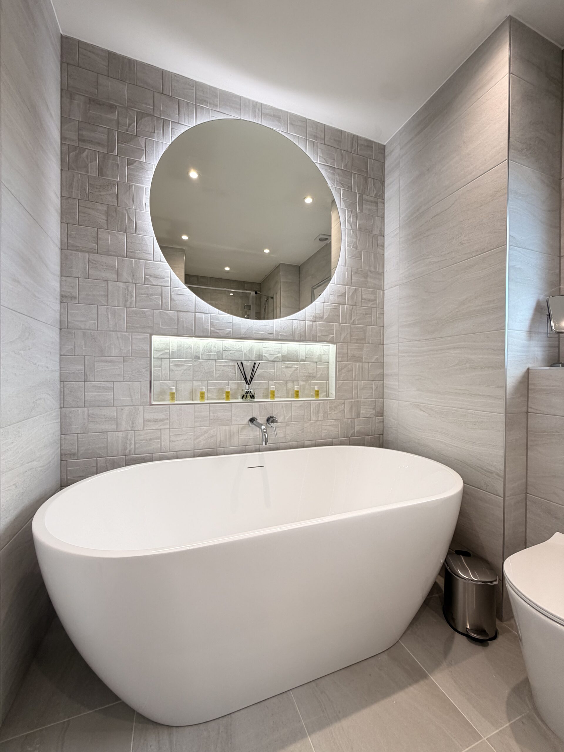 New Bathroom With Free Standing Bath, Stirling